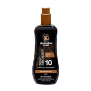 Australian Gold SPF10 Instant Bronzer Spray Gel Sunscreen 237ml-spray protezione
