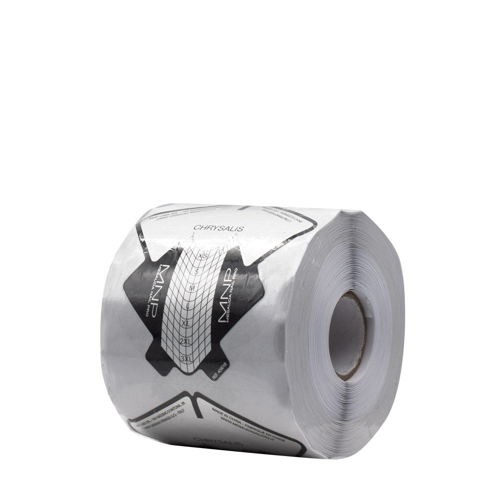 Mesauda MNP Nail Form Chrysalis 250pz - cartine da ricostruzione in alluminio