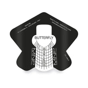 Mesauda MNP Butterfly Nail Forms  250 pz - cartine da ricostruzione in alluminio