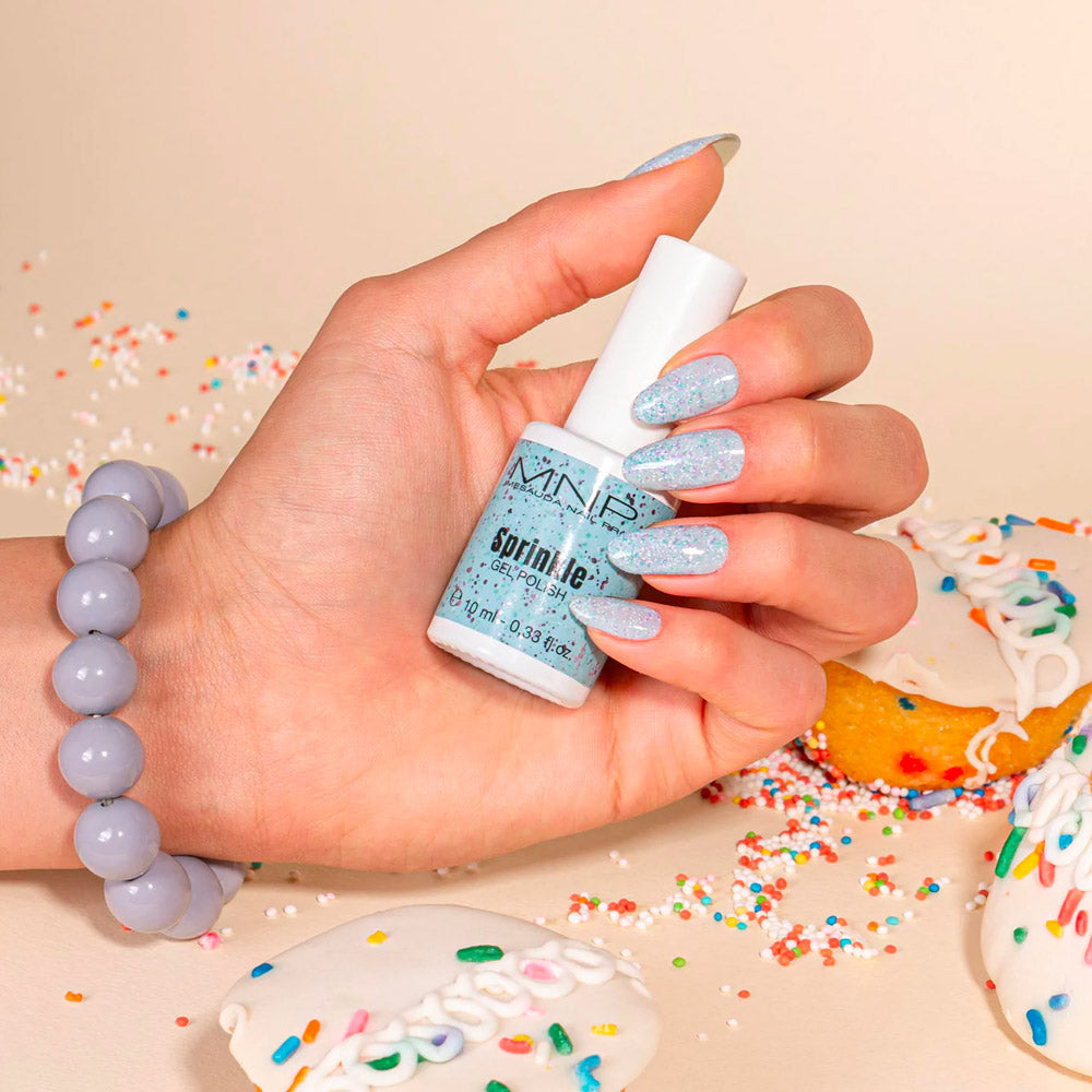 Mesauda MNP Sprinkle Gel Polish 106 Shugah 10ml - smalto semipermanente