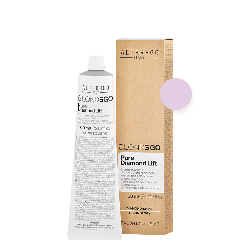 Alterego Blondego Pure Diamond Lift 60ml - crema colorante schiarente irisè