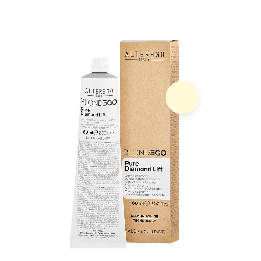 Alterego Blondego Pure Diamond Lift 60ml - crema colorante schiarente naturale
