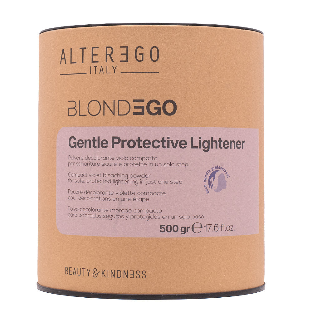 Alterego Blondego Gentle Protective Lightener 500gr - polvere decolorante viola compatta