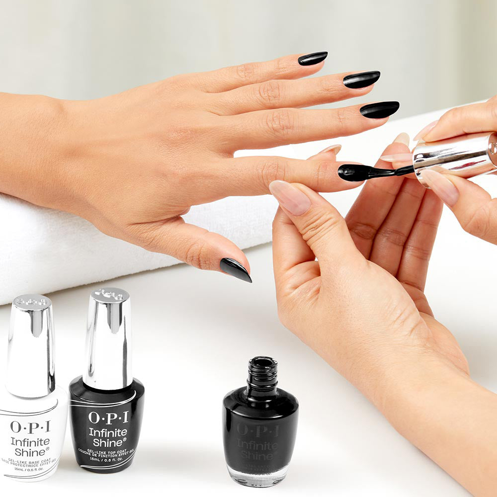 OPI  Infinite Shine ISLT02-EU Lady In Black 15ml - smalto per unghie a lunga durata