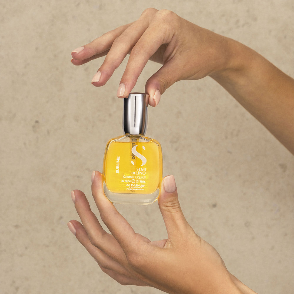 Alfaparf Milano Semi Di Lino Sublime Cristalli Liquidi 30ml - siero illuminante