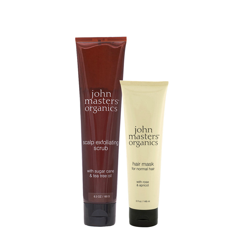 John Masters Organics Scalp Exfoliating Scrub180gr Hair Mask148ml