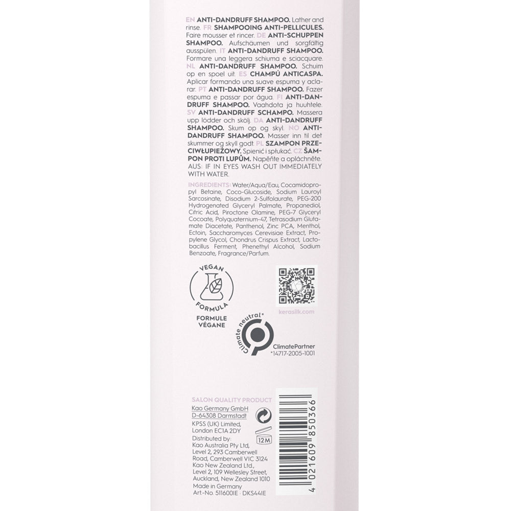 Kerasilk Essentials Anti-Druff Shampoo 250ml - shampoo cute grassa