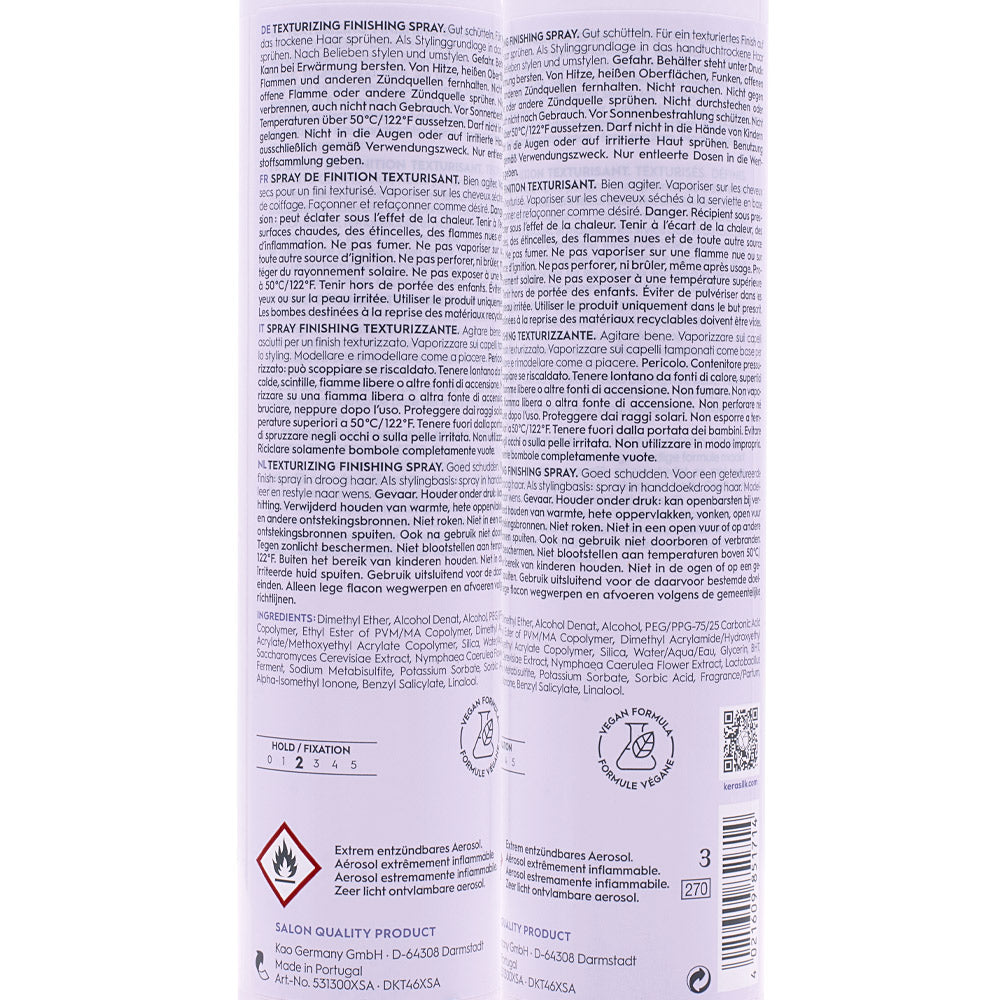 Kerasilk Styling Texturizing Finishing Spray 250ml - spray texturizzante