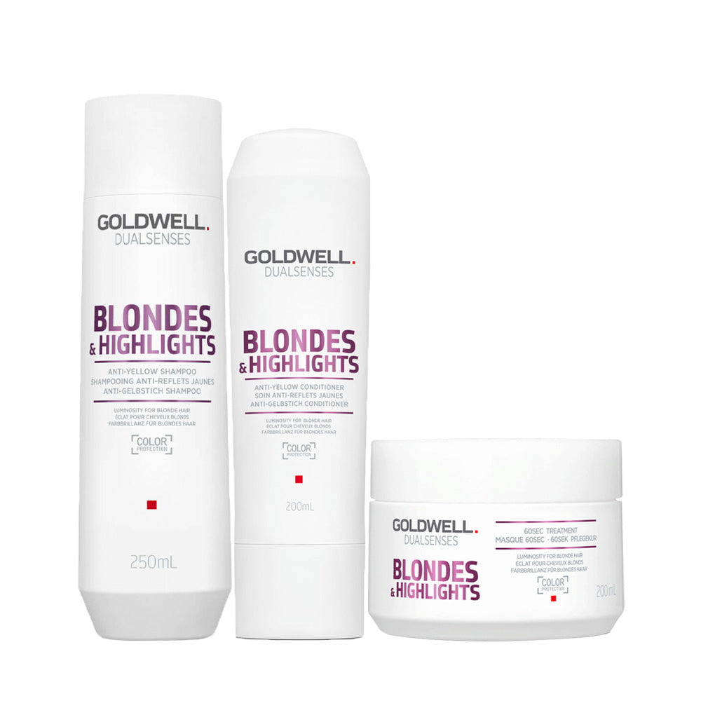 Goldwell Dualsenses Blonde & Highlights Anti-Yellow Set