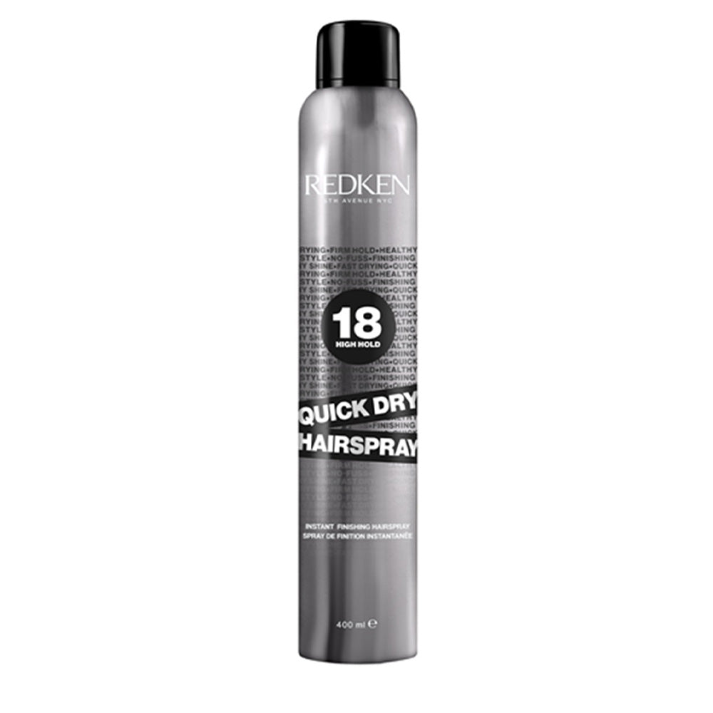 Redken Quick Dry Hairspray 400ml - lacca fissaggio istantaneo
