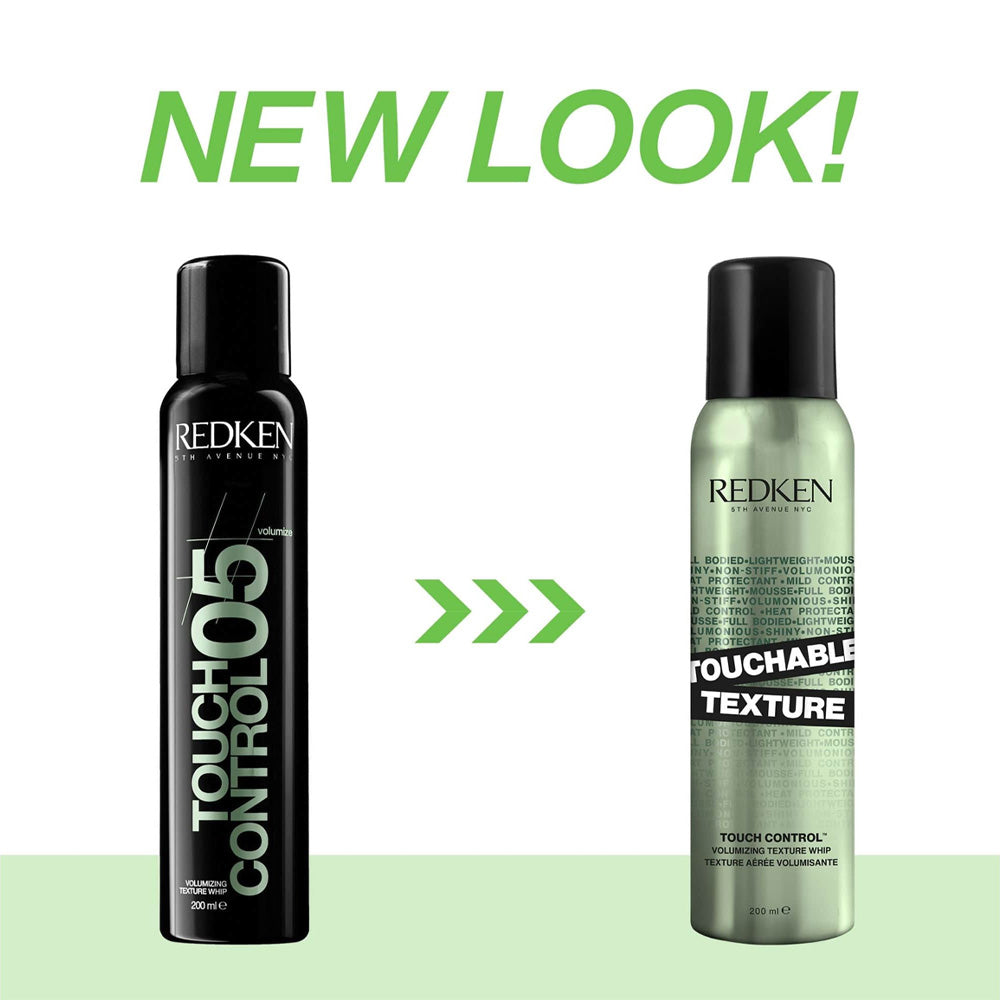 Redken Touchable Texture 200ml - mousse volumizzante