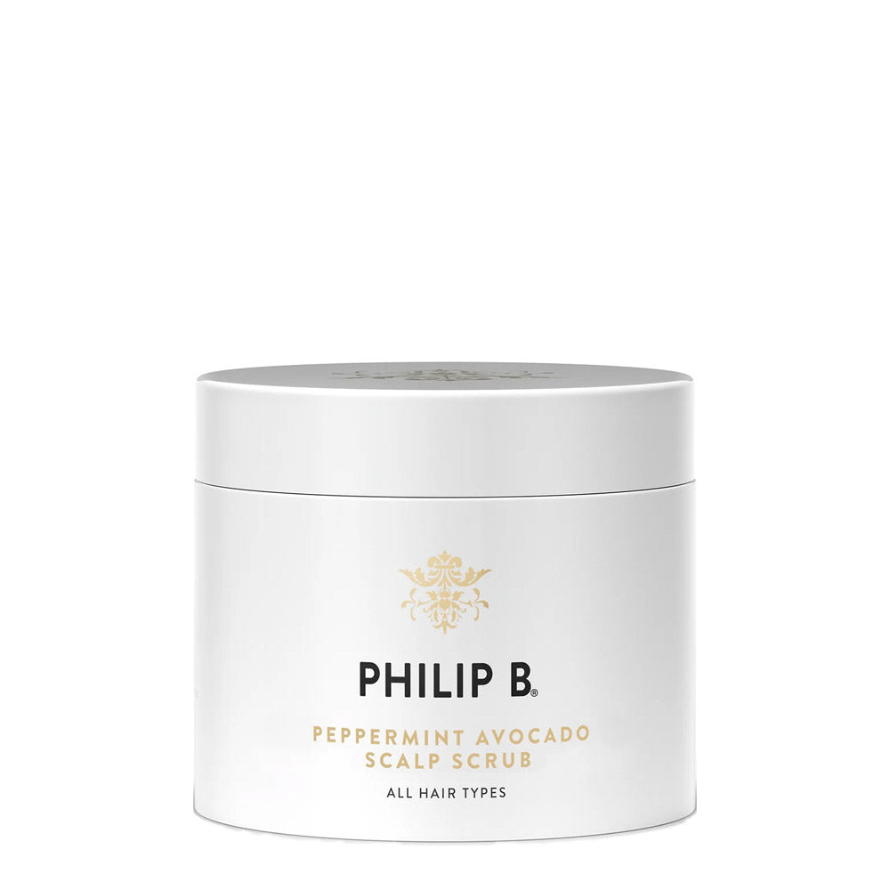 Philip B Peppermint Avocado Scalp Scrub 236ml - scrub cuoio capelluto