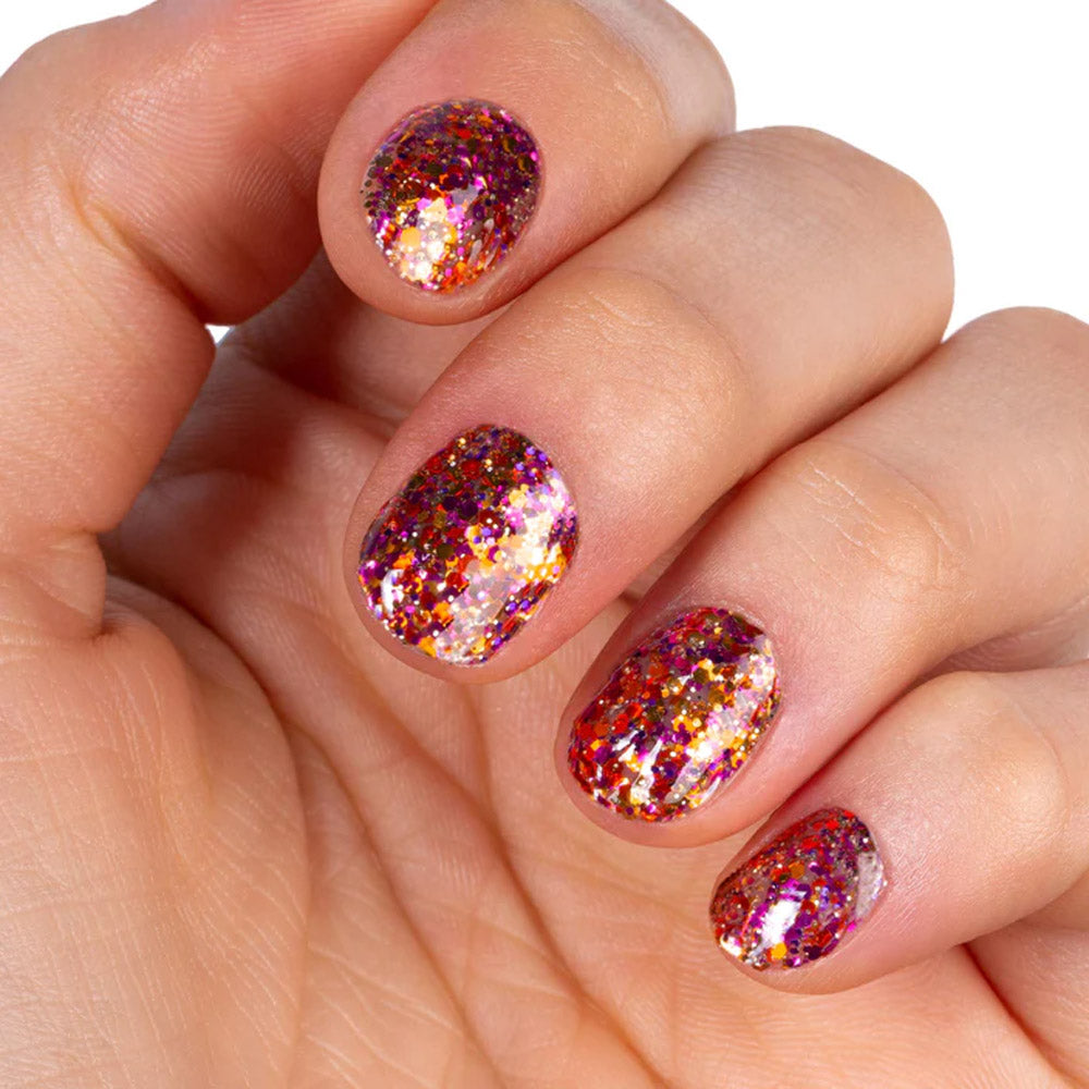 Mesauda MNP Sequins GP - 303 Queen Of Hearts 10ml - smalto semipermanente
