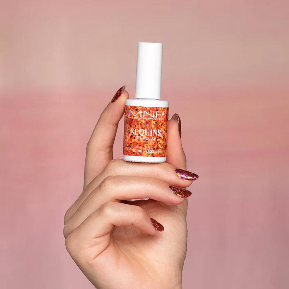 Mesauda MNP Sequins GP - 303 Queen Of Hearts 10ml - smalto semipermanente