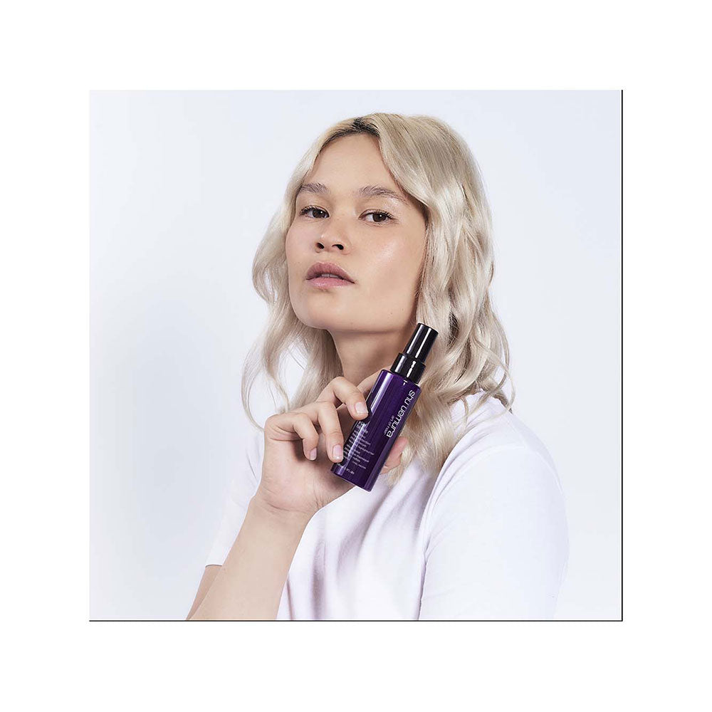 Shu Uemura Yubi Blonde Purple Blow Dry Serum 100ml - siero termoprotettivo
