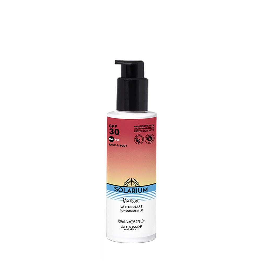 Solarium Sea Lover Latte Solare Spf30 150ml - viso e corpo