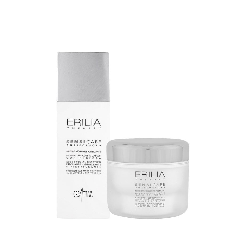 Creattiva Erilia Sensicare Antiforfora Bagno Purificante 250ml Maschera 200ml