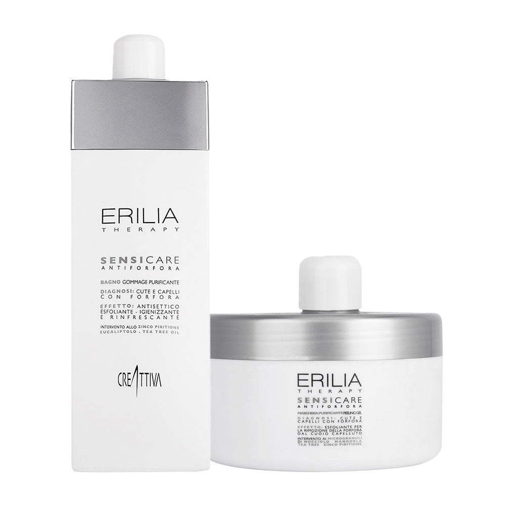 Creattiva Erilia Sensicare Antiforfora Bagno Purificante 750ml Maschera 500ml