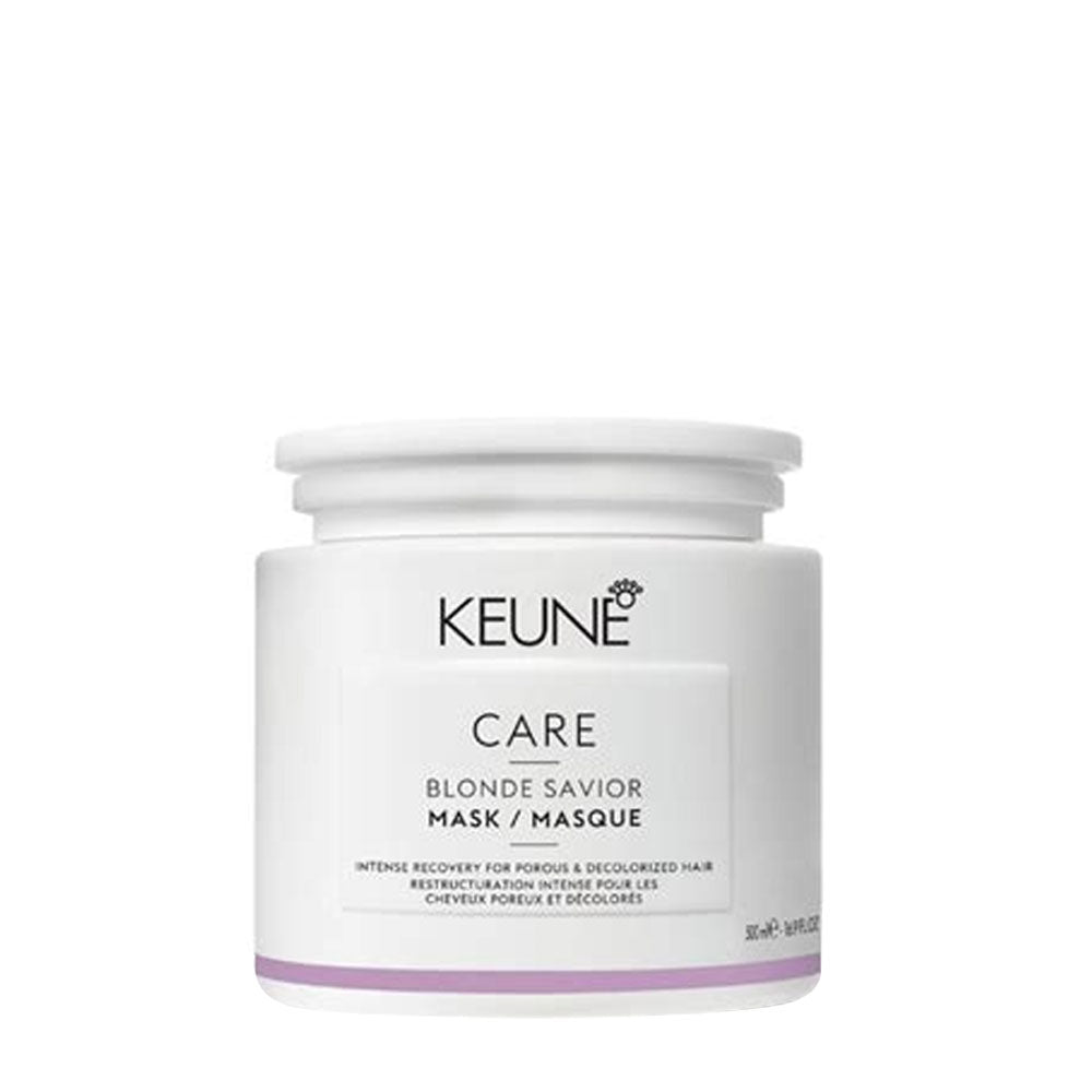 Keune Care Line Blonde Savior Mask 500ml - maschera per capelli decolorati