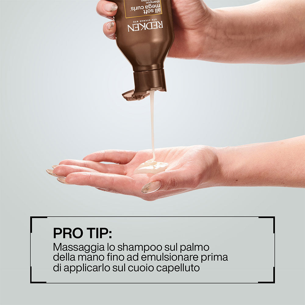 Redken All Soft Mega Curls Shampoo 300ml - shampoo per capelli ricci e secchi