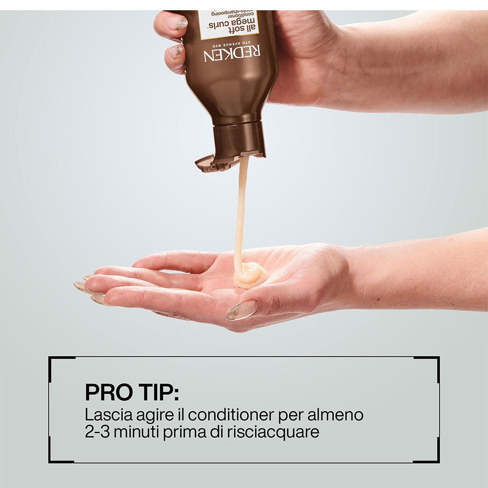 Redken All Soft Mega Curls Conditioner300ml - balsamo per capelli ricci e secchi