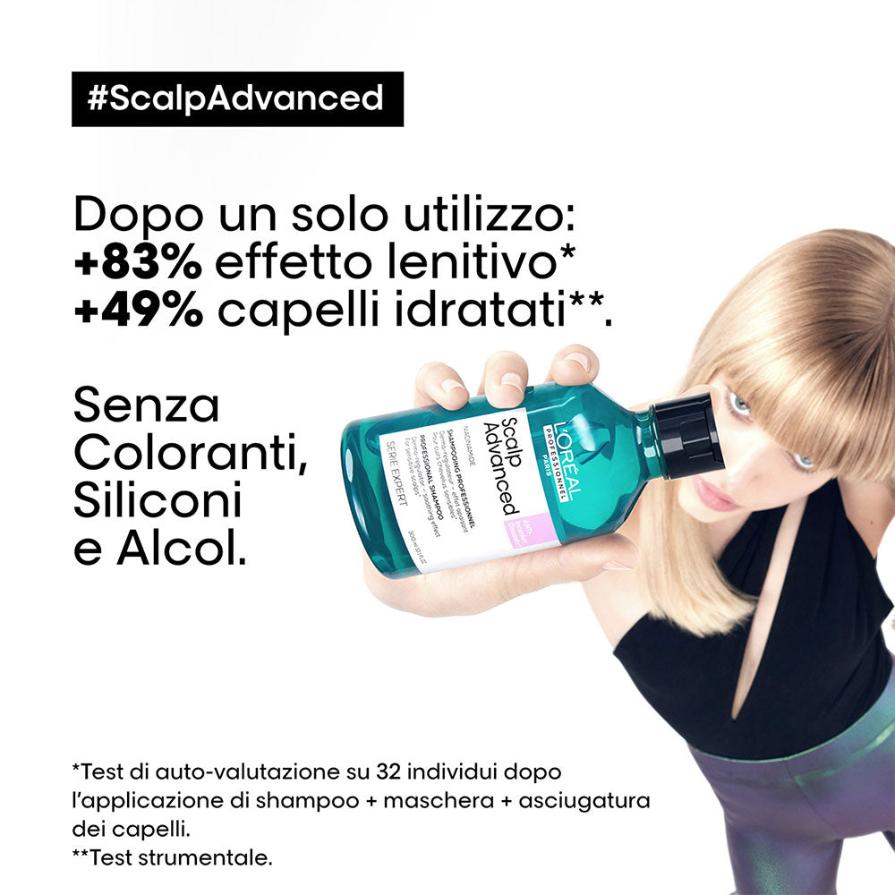 L'Oreal Professionnel Paris Scalp Advanced Anti-Discomfort Shampoo 300ml