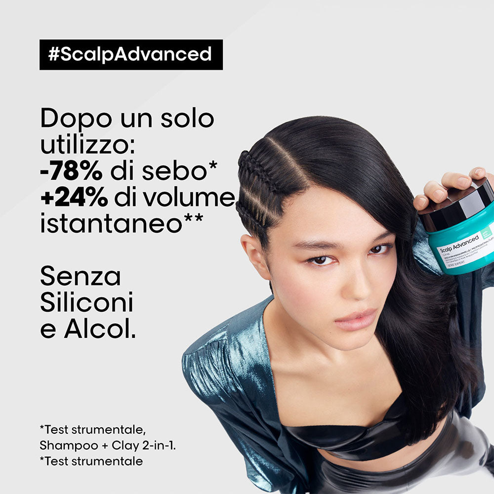 L'Oreal Professionnel Scalp Advanced Anti-Oiliness Deep Purifier Clay 250ml