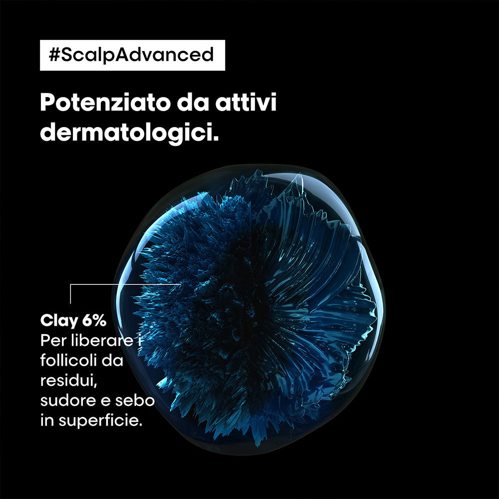 L'Oreal Professionnel Scalp Advanced Anti-Oiliness Deep Purifier Clay 250ml