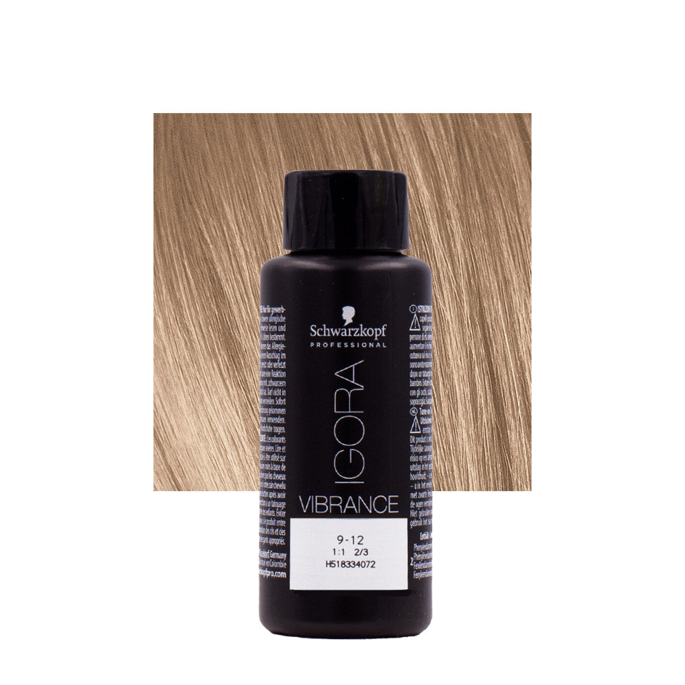 Schwarzkopf Igora Vibrance Tone on Tone 9-12 BiondoChiarissimoCendrèCenere 60ml