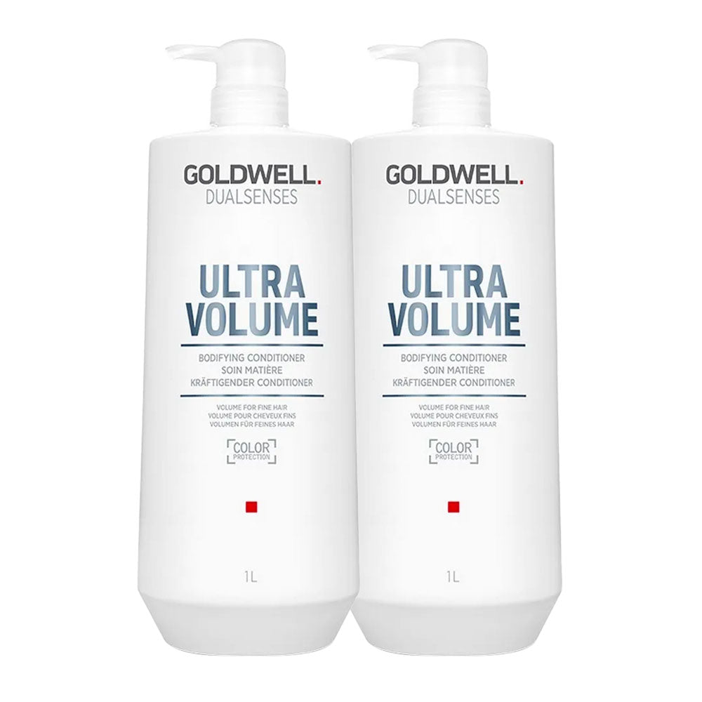 Goldwell Dualsenses Ultra Volume Bodifying Shampoo 1000ml Conditioner 1000ml