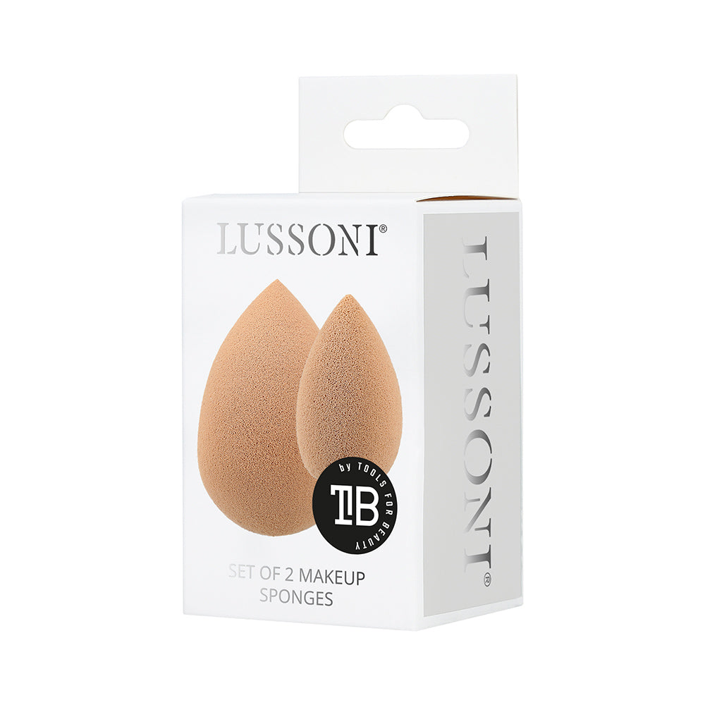 Lussoni Makeup Sponges Mini and Large 2pz - spugne make up a goccia