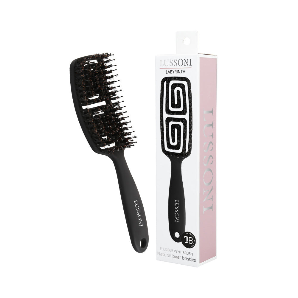 Lussoni Haircare  Brush Labyrinth Small Natural - spazzola districante
