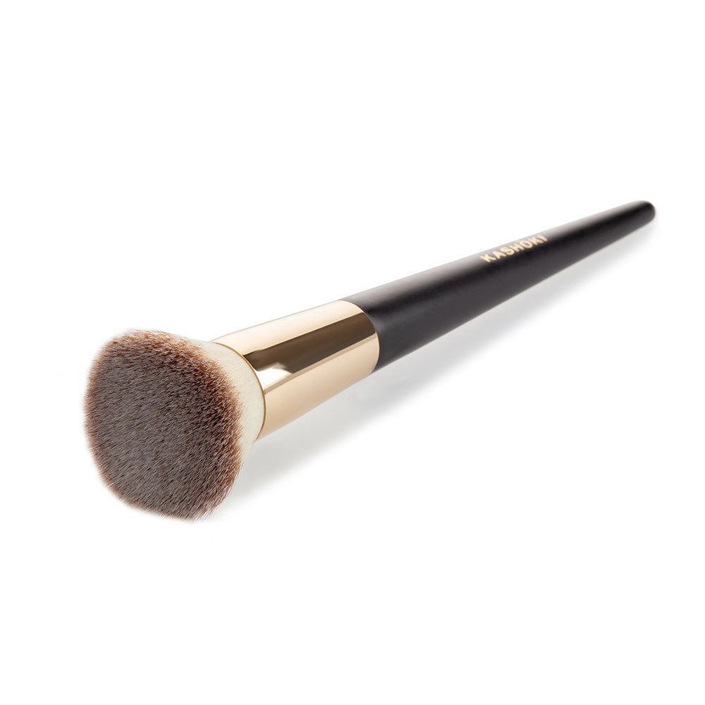 Kashōki MakeUp Flat Top Kabuki Brush 100 - pennello per fondotinta