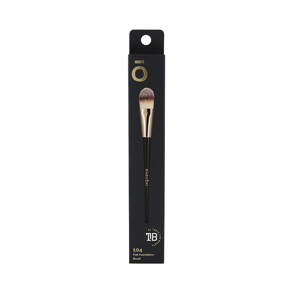 Kashōki MakeUp Flat Foundation Brush 104 - pennello per fondotinta
