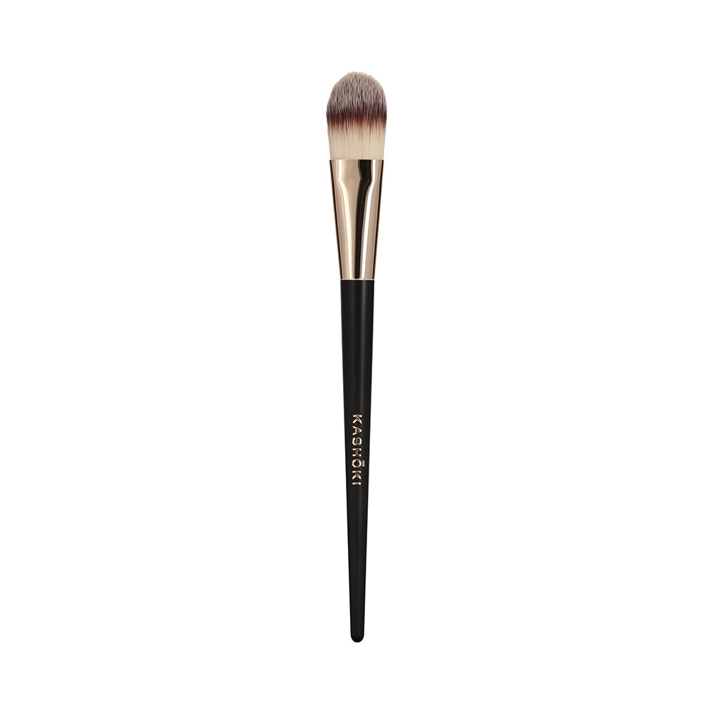 Kashōki MakeUp Flat Foundation Brush 104 - pennello per fondotinta