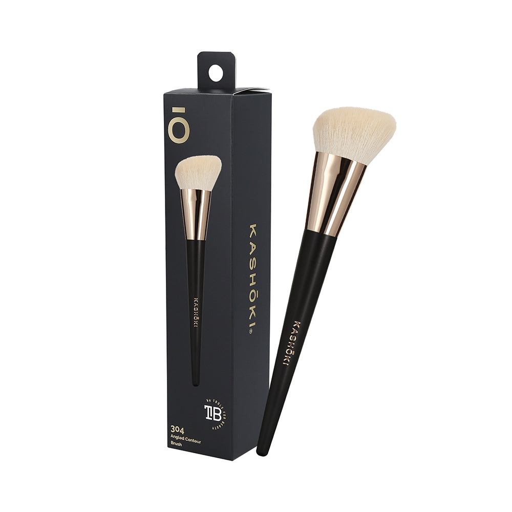 Kashōki Make Up Angled Blush Brush 304 - pennello per blush