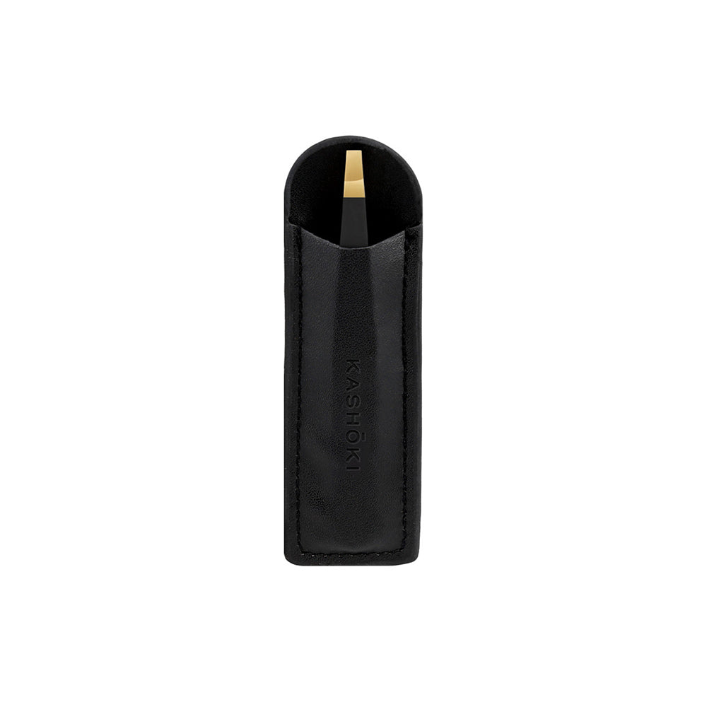 Kashōki Make Up Slant Tweezers With Case - pinzette per sopracciglia