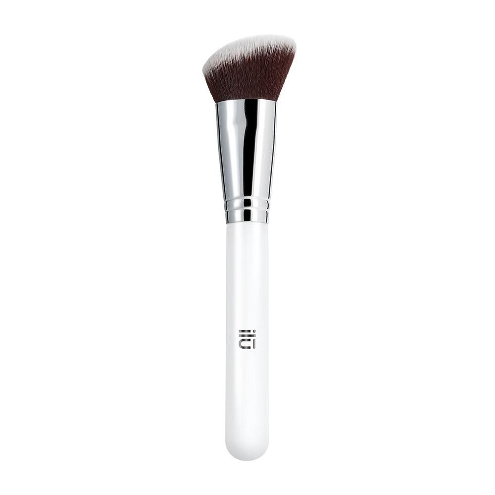 Ilū Make Up Angled Blush Kabuki Brush 301 - pennello angolato da blush