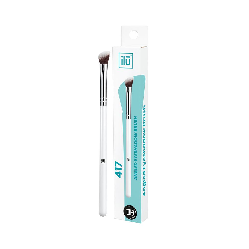 Ilū Make Up Angled Eyeshadow Brush 417 - pennello da ombretto angolato
