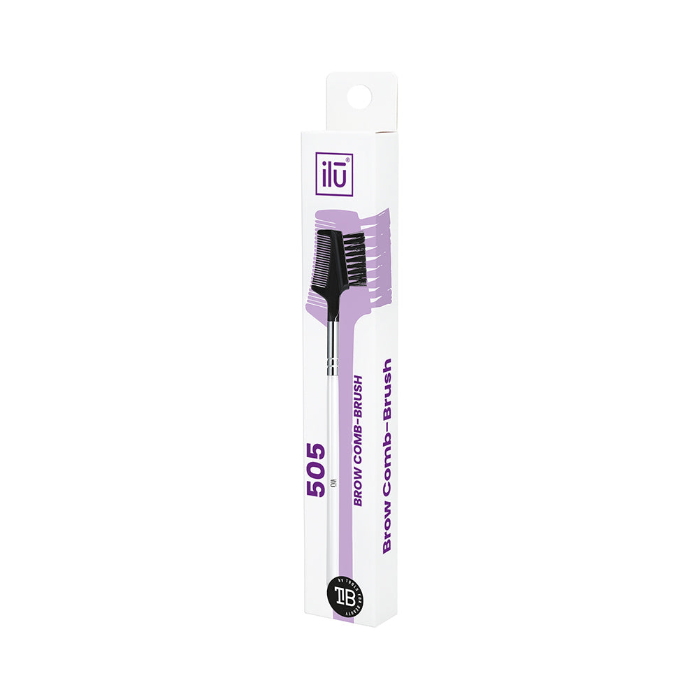 Ilū Make Up Brow Comb - Brush 505 - pettine per sopracciglia