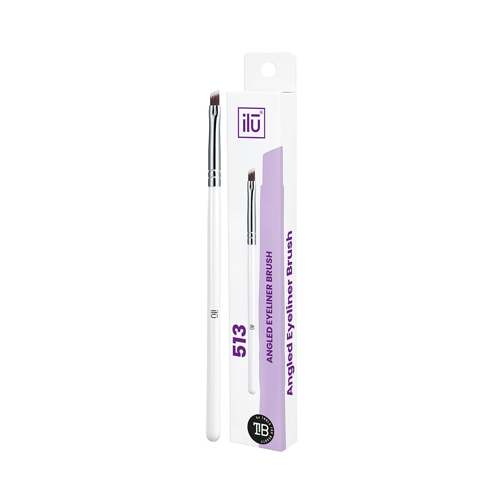 Ilū Make Up Angled Eyeliner Brush 513 - pennello angolato per eyeliner
