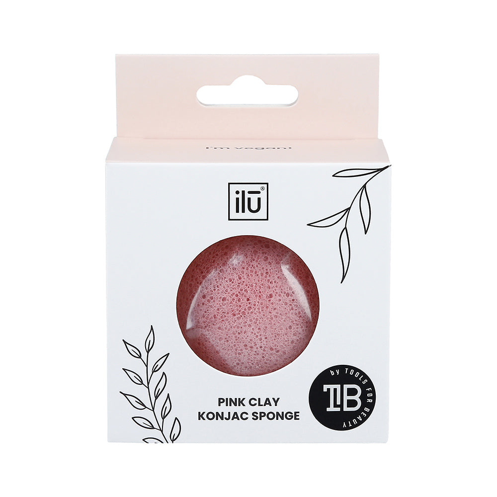 Ilū Make Up Konjac Sponge Pink - spugna in konjac