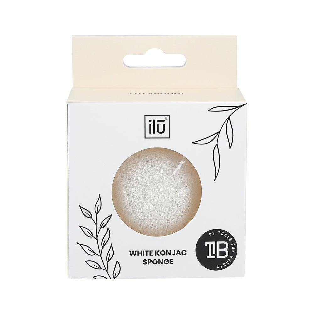 Ilū Make Up Konjac Sponge White - spugna in konjac