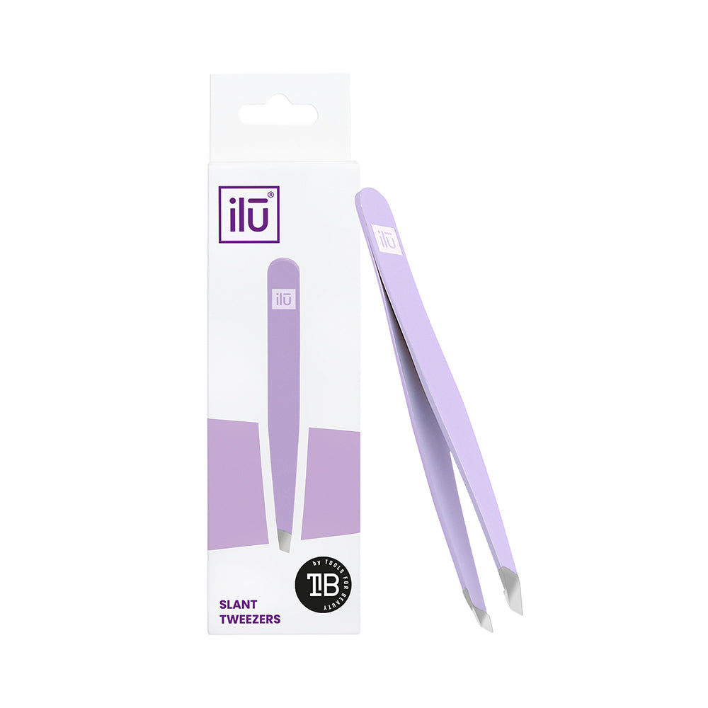 Ilū Make Up Tweezers Slant Purple - pinzette