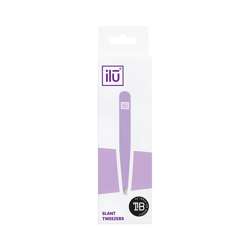 Ilū Make Up Tweezers Slant Purple - pinzette