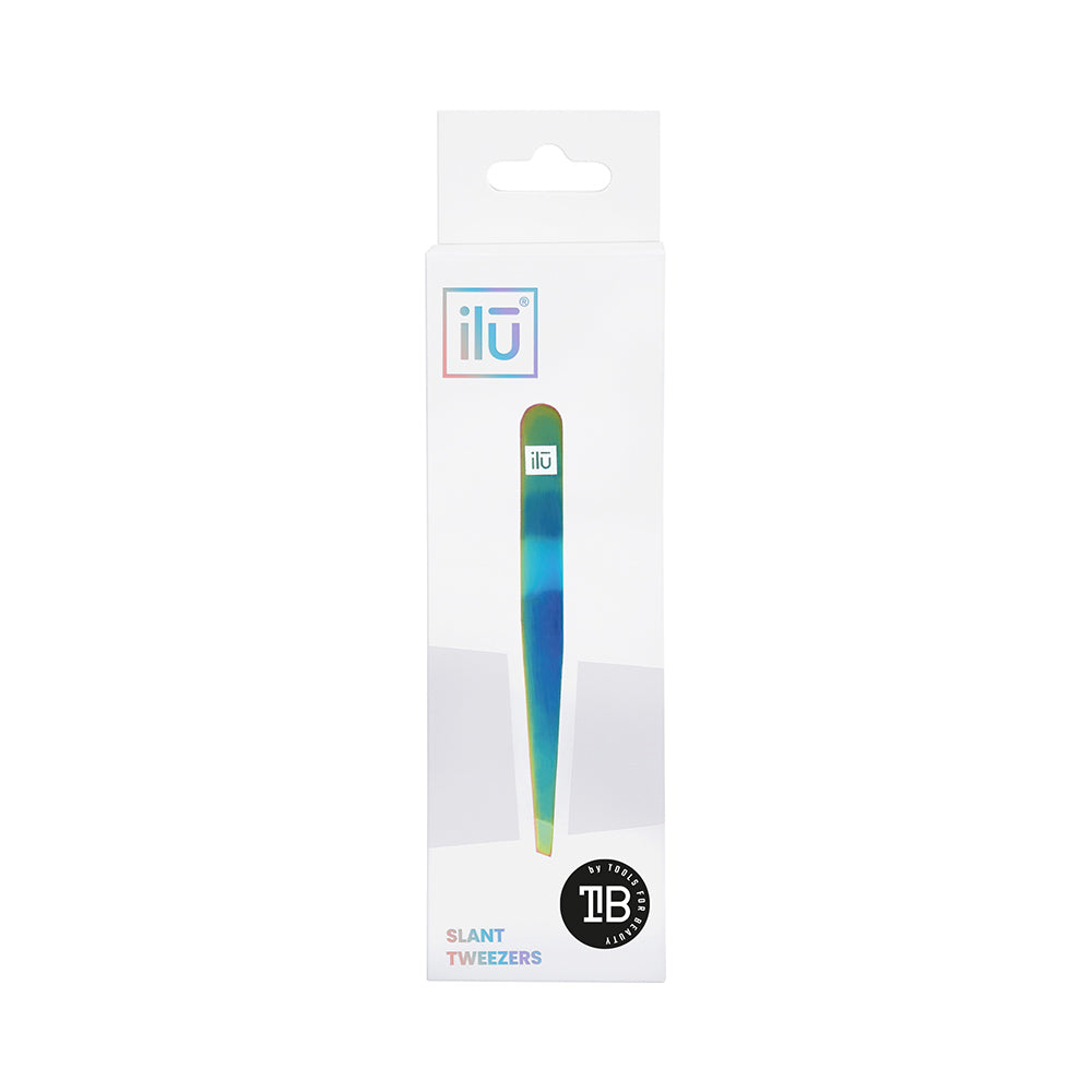Ilū Make Up Tweezers Slant Rainbow - pinzette