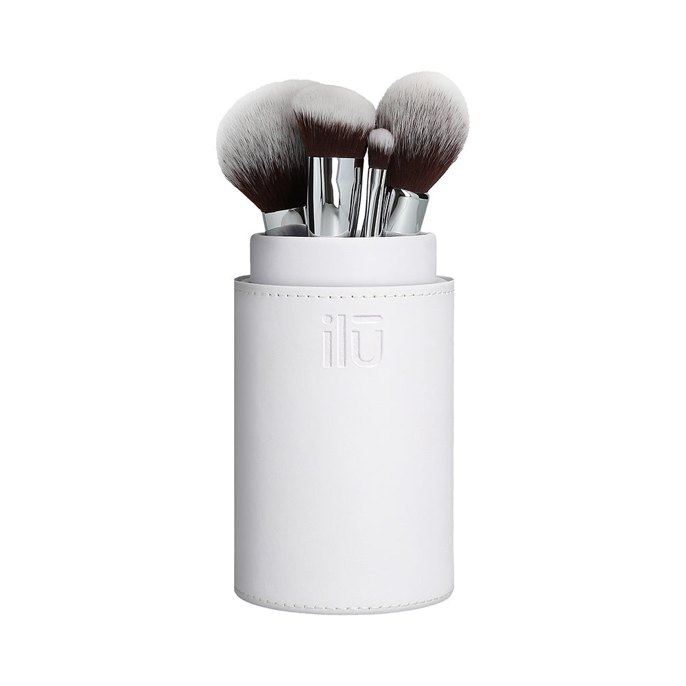 Ilū Make Up White Make Up Brush Tube - porta pennelli