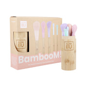 Ilū Make Up Bamboom Brush 5pz+Tube Set - set 5 pennelli+contenitore