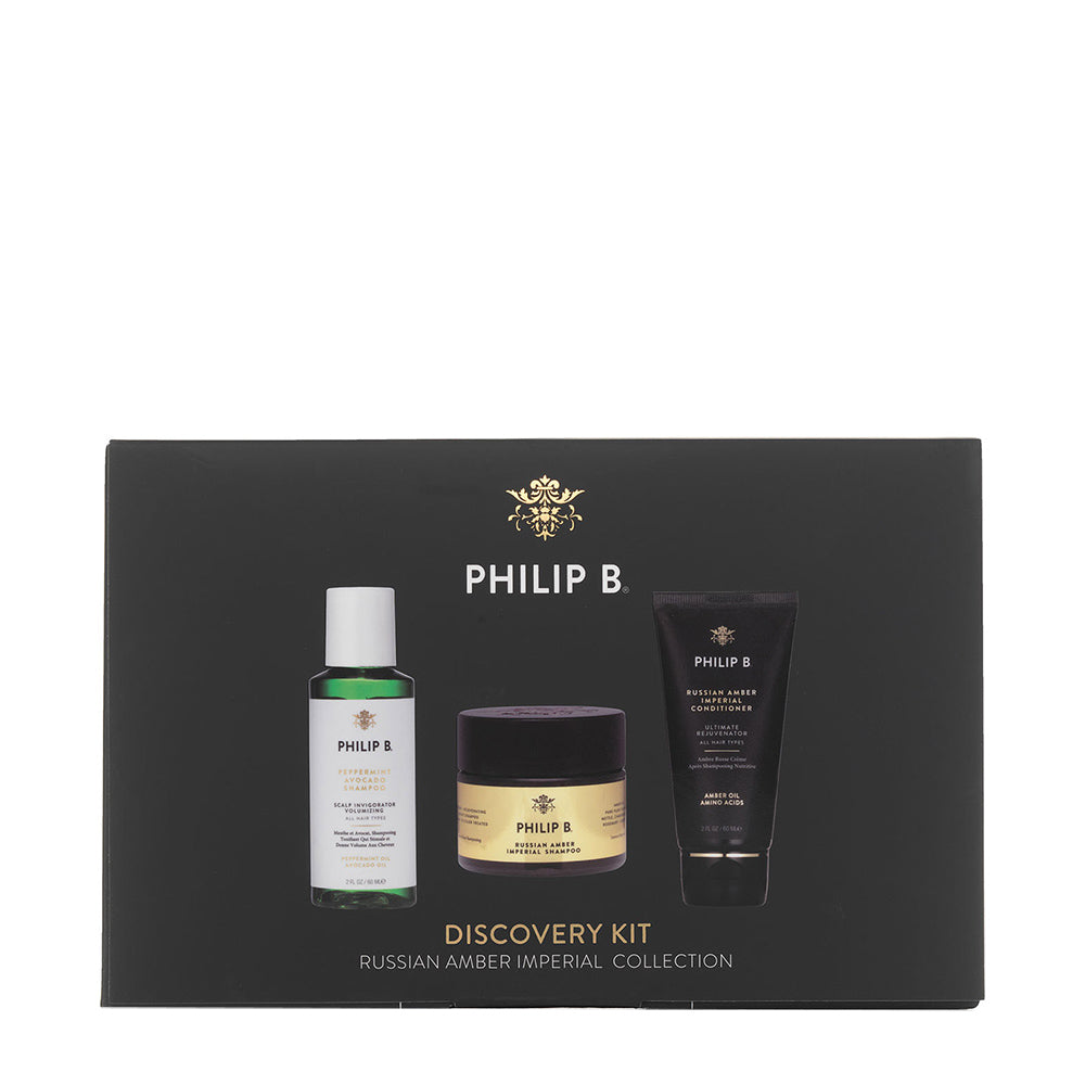 Philip B Russian Amber Discovery Kit - trattamento purificante