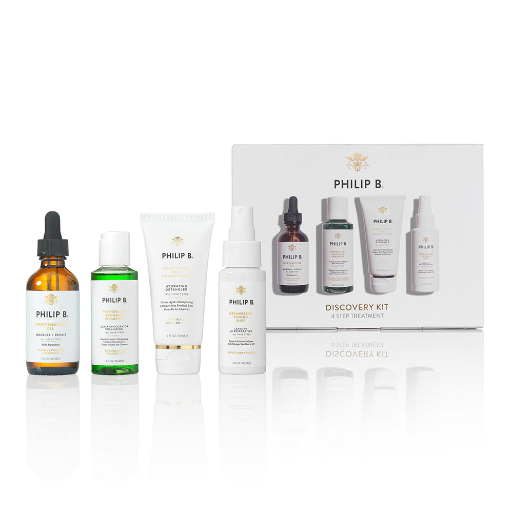 Philip B 4 Step Treatment Discovery Kit - kit illuminante